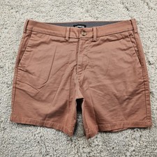 Express Chino Shorts Casual Golf Shorts 6" Inseam Size 33 33.5x6.5