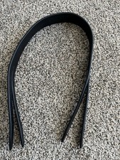 Gorgeous Dr. W Robert Cook Black Crown Piece English Bridle Monocrown Horse