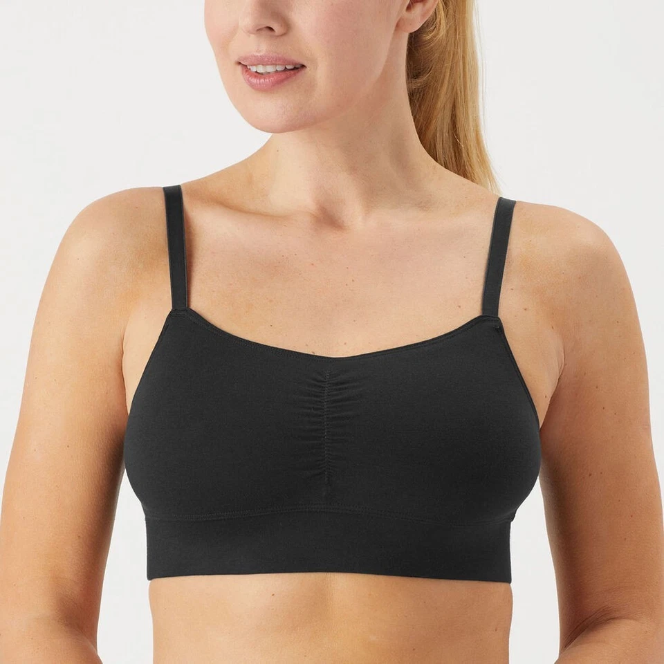 MELHOR PREÇO Bralette Feminino de Algodão Orgânico Livre - Imagem 2 de 4