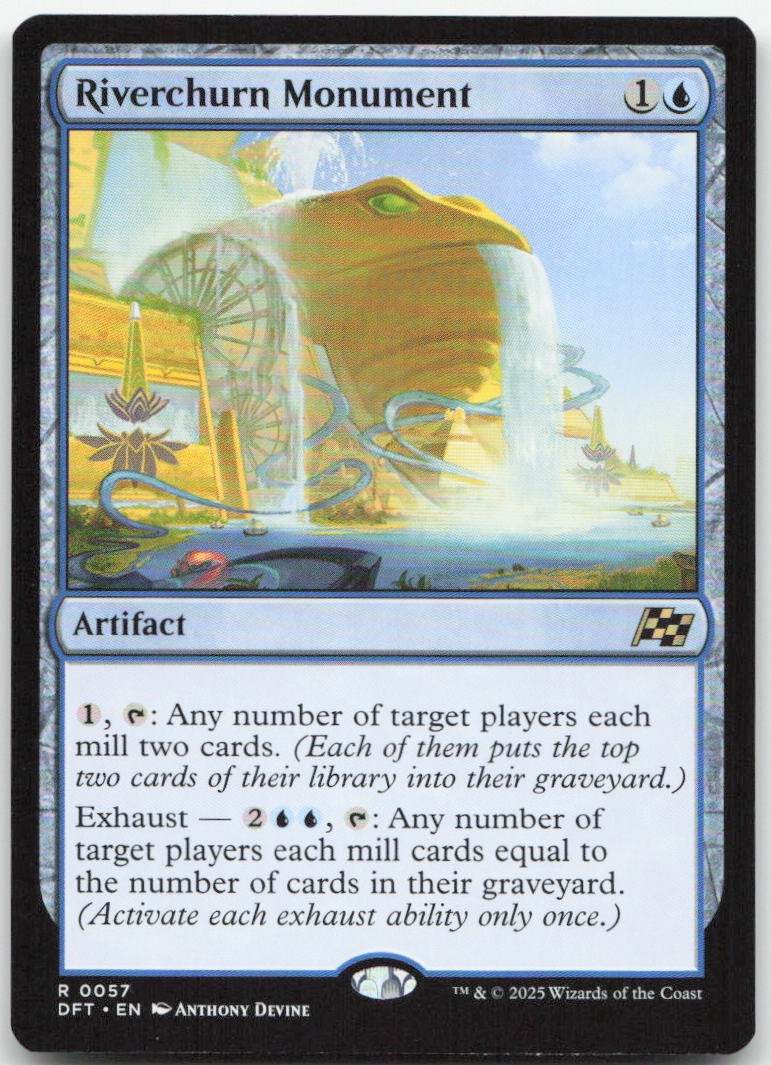 Riverchurn Monument [DFT - 57] NM Magic Rare EN
