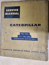 Caterpillar Service Manual,  Power Transmission Units, Section 30 only ...