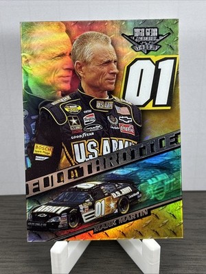 Mark Martin 2008 Wheels High Gear Full Throttle #FT 2 HOF Holo Refractor