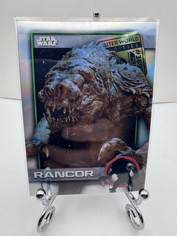 Topps Chrome Star Wars Rancor Refractor UO-13