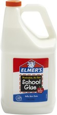 Elmer's Washable White School Glue-1 Gallon - E340