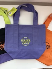 Trader Joe’s LIMITED EDITION Mini Canvas Tote - NWT — Halloween Edition 2025