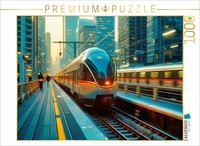 Calvendo Puzzle The Future Is Coming, Get On Board. | 1000 Pieces, Finished Size