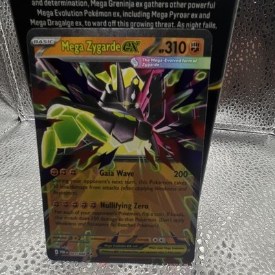 Pokémon Mega Zygarde EX Double Rare 310 HP 200 ATK POR 047/088 Basic EN