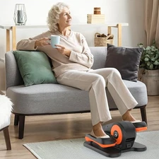 Under Desk Elliptical Machine, Seated Electric Leg Exerciser Fully Assembled⚡