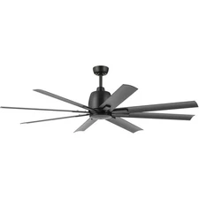 Kichler Lighting 310265SBK Breda 65 inch Satin Black Ceiling Fan