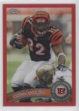 2011 Topps Chrome Red Refractor 13/25 Cedric Benson #152 n0c