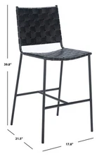 Safavieh OLENNA WOVEN COUNTER STOOL, Reduced Price 2172767833 BST3011F