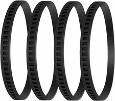 4 Pack Bandsaw Rubber Tires 6" x 1/2" Fits 44-7/8 Blade Portable Band Saw