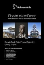Hahnemuhle Glossy FineArt Inkjet Paper Sample Pack, DIN A3 , 14 Sheets