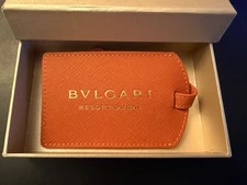BVLGARI HOTEL & RESORTS Luggage Tag Dubai NEW