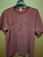 Walt Disney's Mickey Mouse Tshirt: Don't Mess With The Mouse (Large)