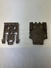 AUTHENTIC Safariland QLS 19 Duty Holster Male Fork Female Receiver Coyote Brown