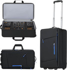 DJ Controller Case with Wheels, Rolling DJ Gig Bag for DJ, Music Producers | Com
