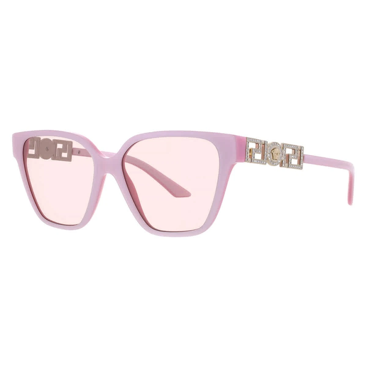 Versace 4171 163/13 Tortoise Butterfly Sunglasses Gold Logo Italy 59-15-135 Wmns Versace turns heads with these striking butterfly shaped  main image 4