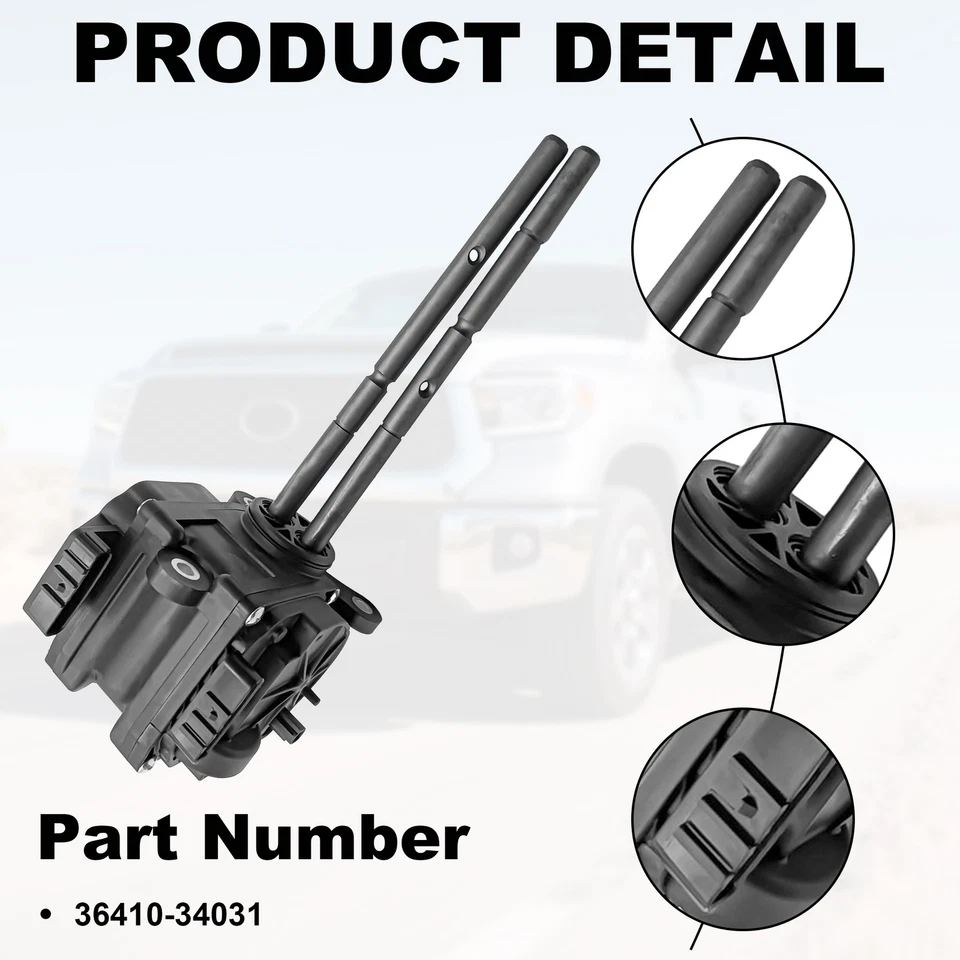 Transmission Actuator Assembly 36410-34031 For 2007-14 Toyota Tundra Foto 3 de 4