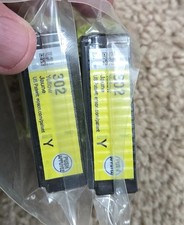 Genuine Epson 302 Yellow Ink Cartridges 2 T302420 Expression XP-6000 XP-6100