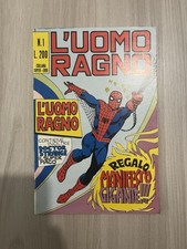 UOMO RAGNO N1 EDITORIALE CORNO del 1970 ORIGINALE  SPIDERMAN