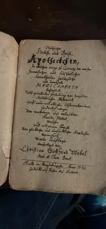 Medical Journal From 1782 With Medical Diagrams. Latin/ Greek/ German - Image 3 of 4