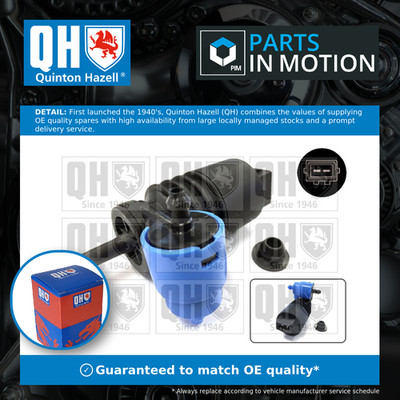 Washer Pump fits LANCIA QH 55702893 71740942 71744225 71748810 Quality New