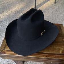 Vintage Larry Mahan&rsquo;s By Milano Hat Co Fur Hat W Case Size 7 5/8 Made In The USA