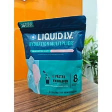 Liquid I.V. Hydration Multiplier - Cotton Candy | Electrolyte Powder Drink Mix