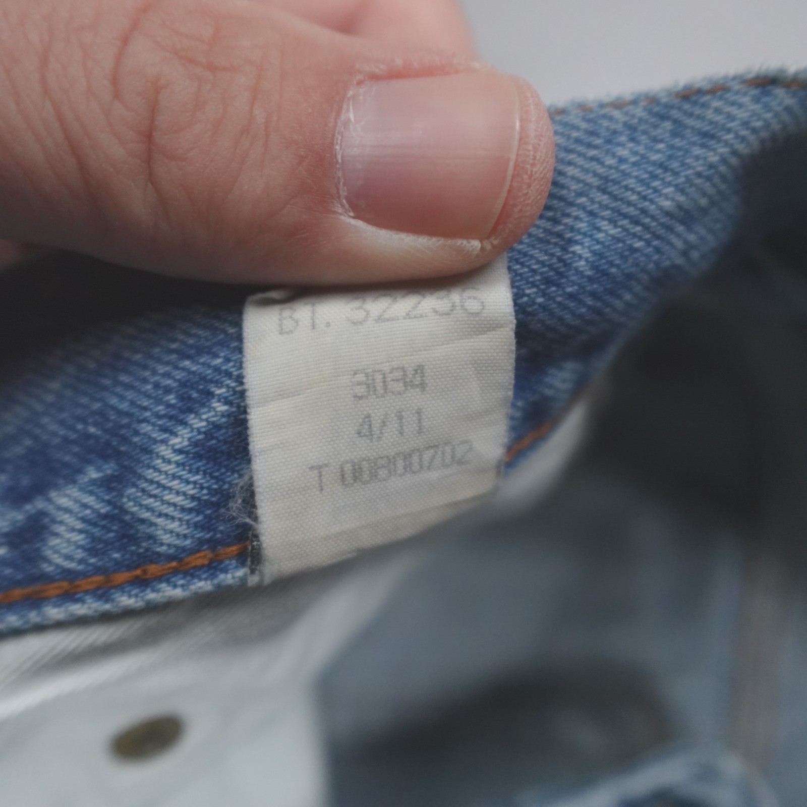 Diesel Basic Jeans Light Wash Button Fly Denim Me… - image 7