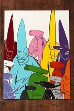 Futura 2000 Characterization SIGNED Print kaws Banksy Futura Invader