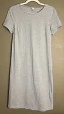 OLD NAVY Shift Short Sleeve Grey Dress Woman’s size Medium