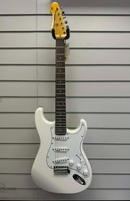 Vintage V6JMH Reissued Electric Guitar ~ White 
