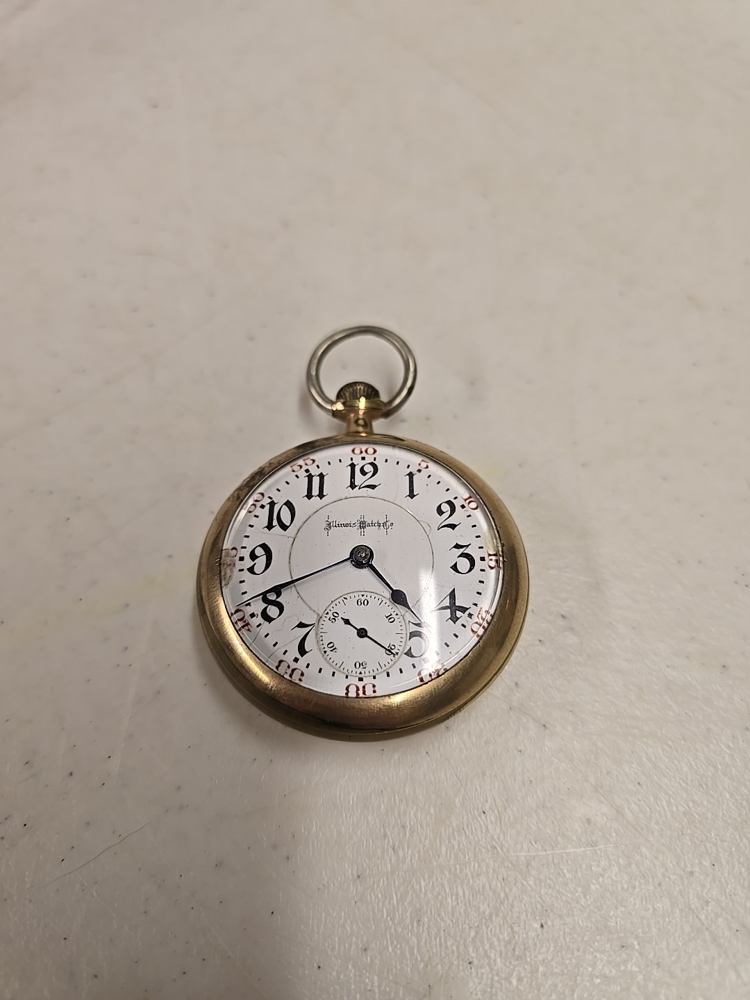 Antique 1907 Illinois Bunn Special Mod 6 18s 21j 6 Pos Adj Railroad Pocket Watch