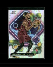 2023-24 Topps Chrome Cosmic Refractors #25 Donovan Mitchell Cleveland Cavaliers