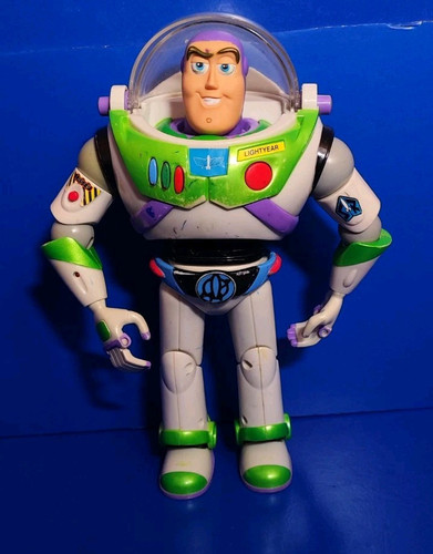 Vintage 2001 Disney Pixar Toy Story Buzz Lightyear Talking Action Figure, Works - Bild 3 von 12