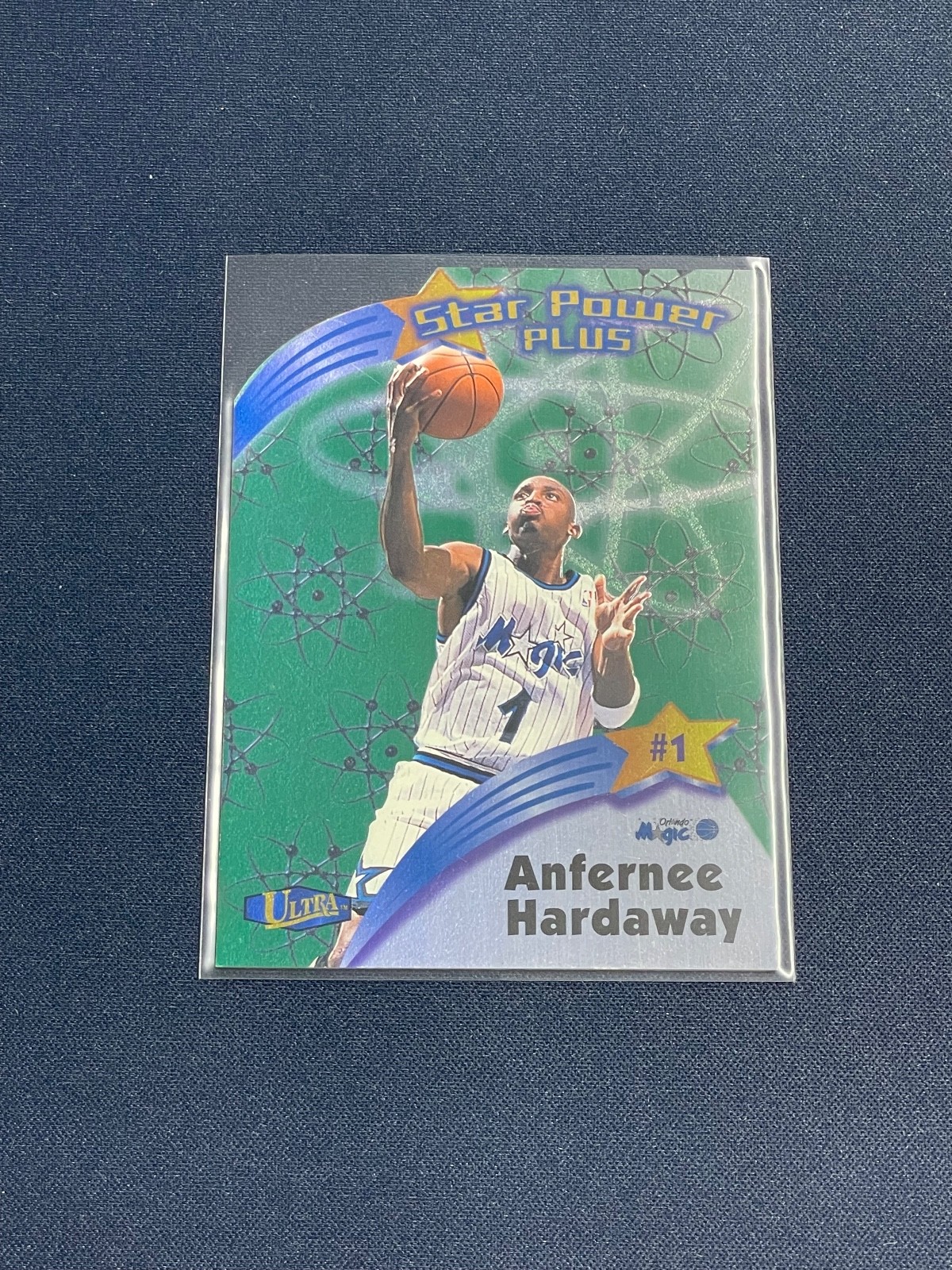 1997 Fleer Ultra Star Power Plus Anfernee Hardaway #7 SPP Die-Cut