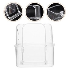 Birdcage External Food Box Bird Cage Food Box practical bird feeder