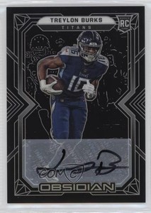 2022 Panini Obsidian Rookies Auto /199 Treylon Burks #115 Rookie Auto RC
