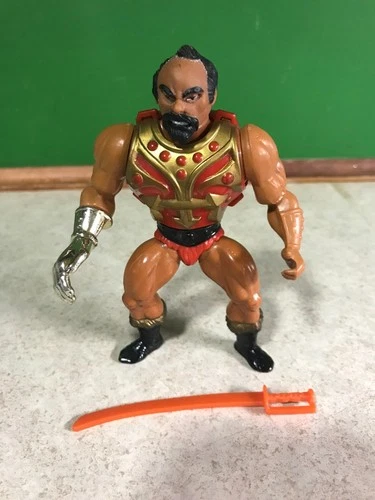 Vintage Masters of the Universe MOTU HeMan 100% Complete 1983 JITSU Figure