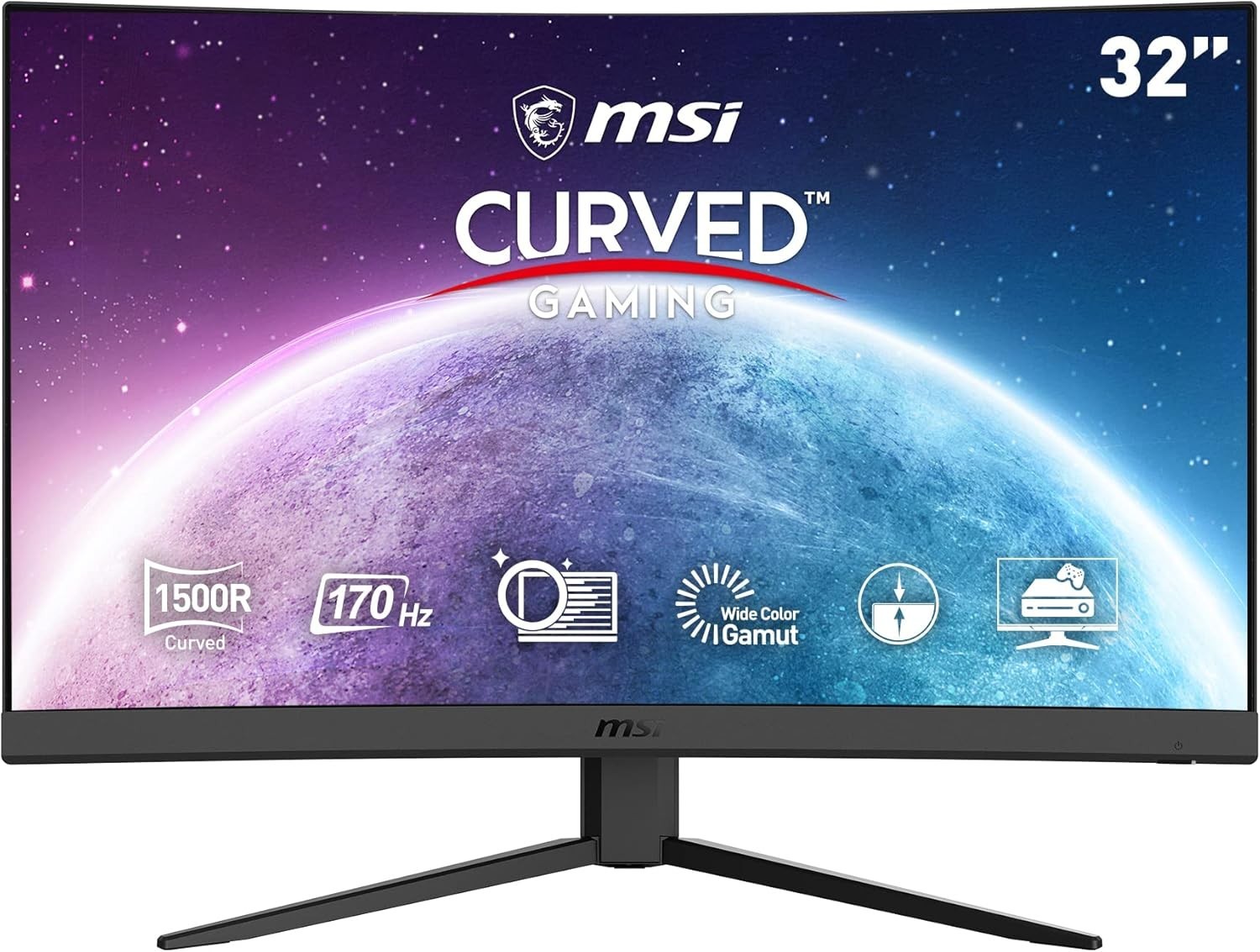 Écran Gaming MSI anti-fatigue oculaire de 31,5" pour jouer sans reflets