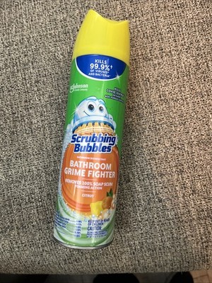Scrubbing Bubbles Disinfectant Bathroom Cleaner Citrus