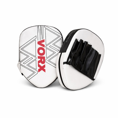 Junior Focus Pads Kinder Boxen Punch Handschuhe Haken & Jab MMA Training Paar