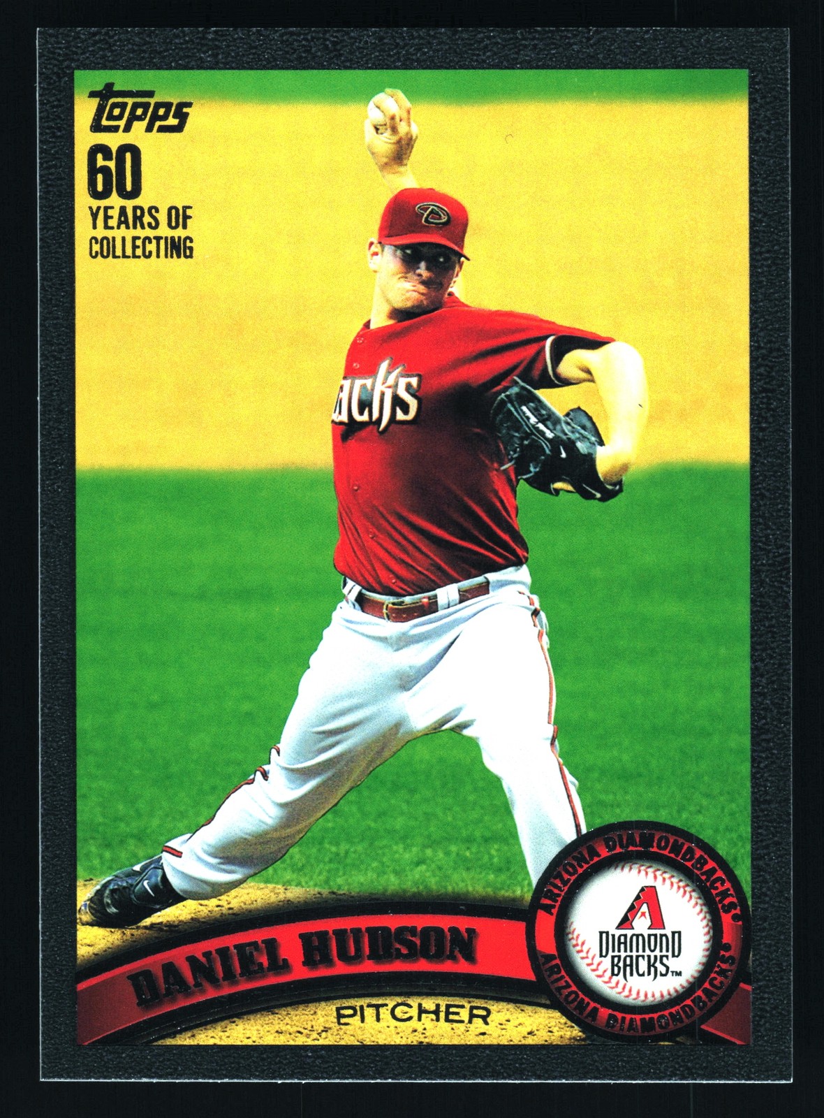 Daniel Hudson Arizona Diamondbacks 2011 Topps Black #176 SN /60