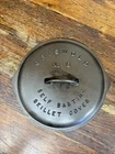 Griswold Cast Iron #8 Fully Marked Low Dome Skillet Lid fully stripped  seasoned