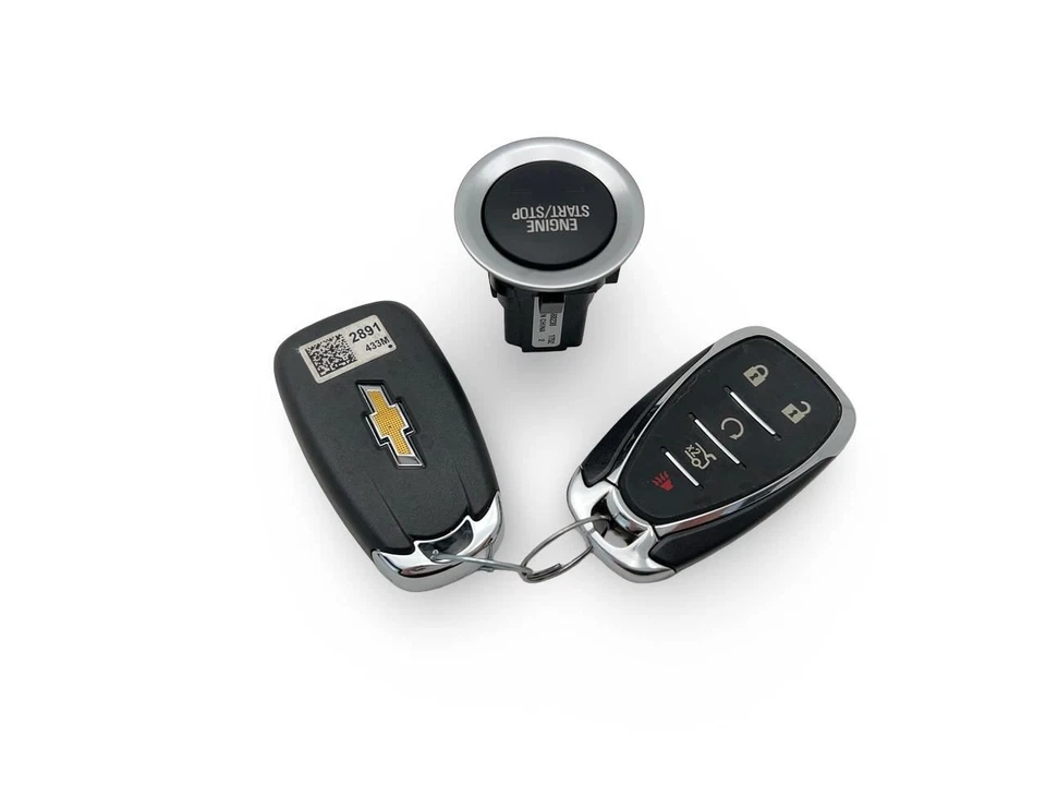 2019-2025 Chevrolet Malibu Ignition Push Button Switch With Key - Image 2 of 4