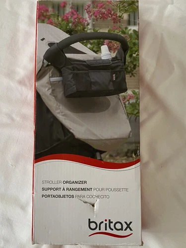 Britax Stroller Organizer fits strollers with handles 13" wide up to 21" wide  - Picture 1 of 6
