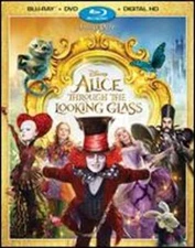 Alice Through the Looking Glass [Includes Digital Copy] [Blu-ray/DVD]: Used