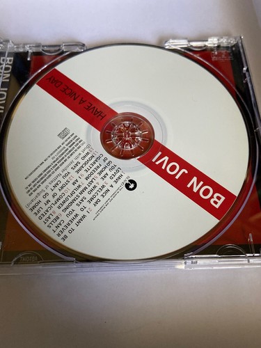 Have a Nice Day by Bon Jovi Cd - Picture 3 of 3