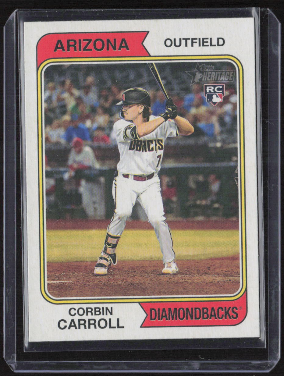 2023 Topps Heritage #209 Corbin Carroll